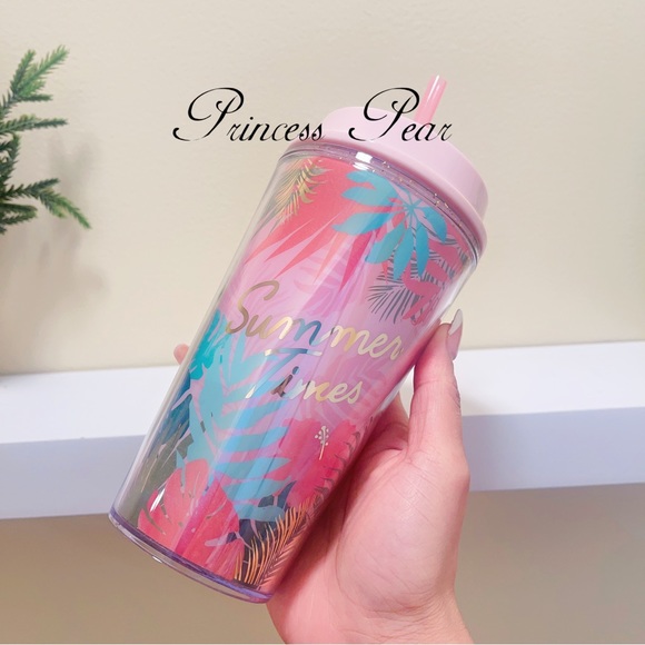 Starbucks Girl Summer times tumbler 16 oz - Picture 4 of 7